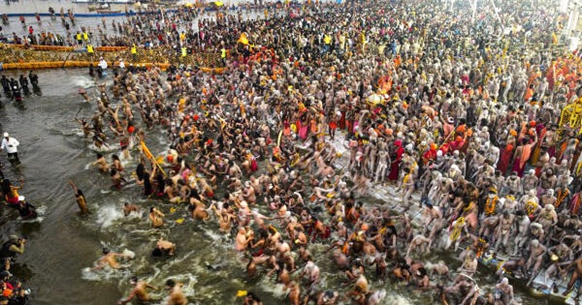 Maha Kumbh's Basant Panchami draws 2.3 crore devotees.