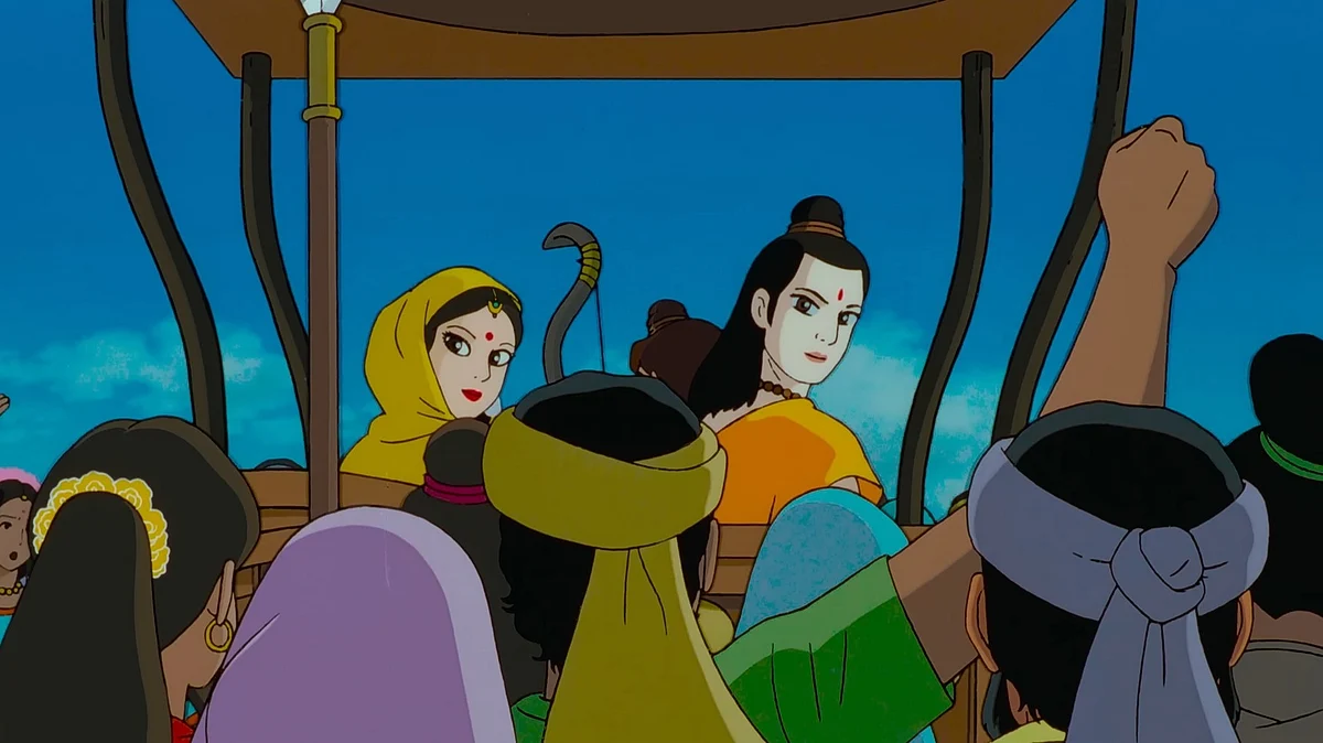 Making of the anime Ramayana