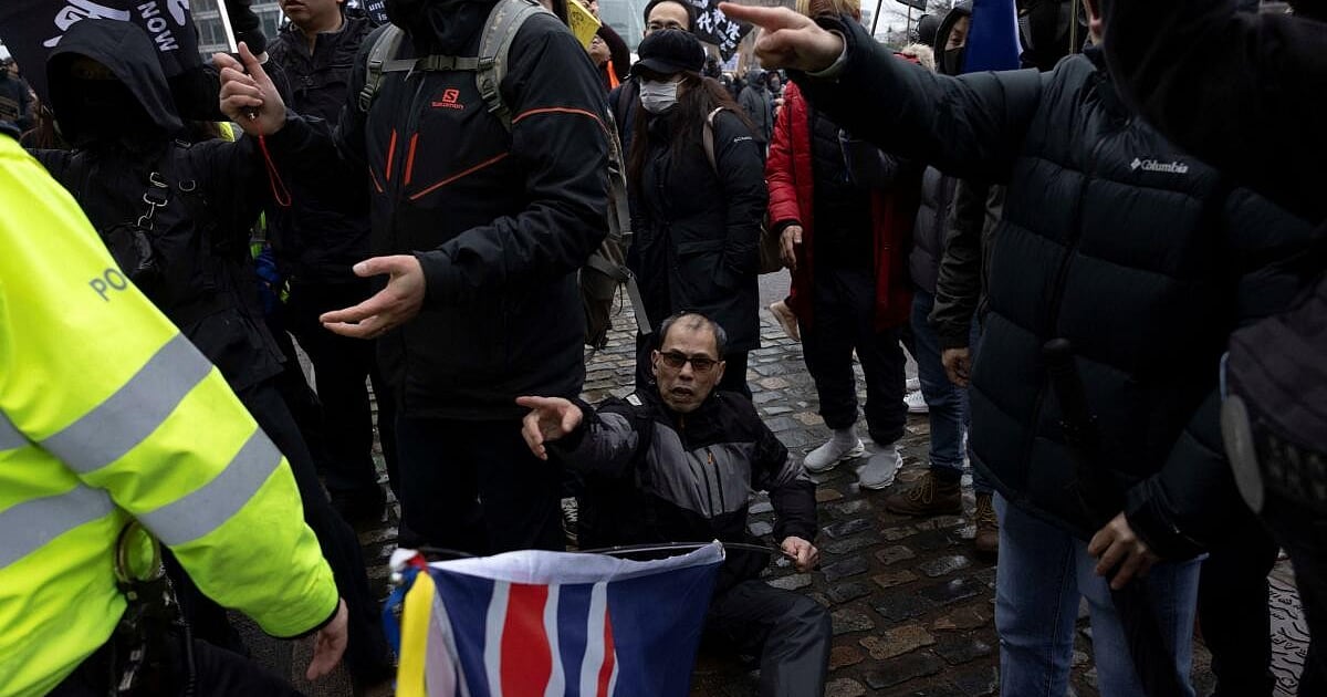 UK shadow ministers join protest against China's mega embassy plan