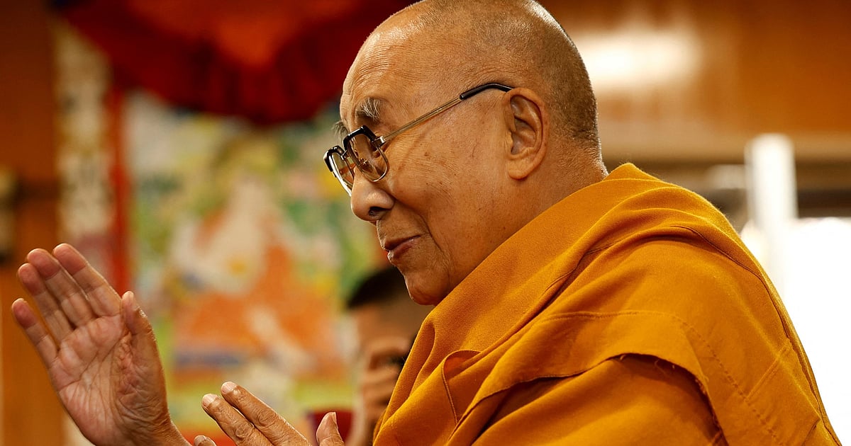 China hopes the ageing Dalai Lama can 'return to right path'