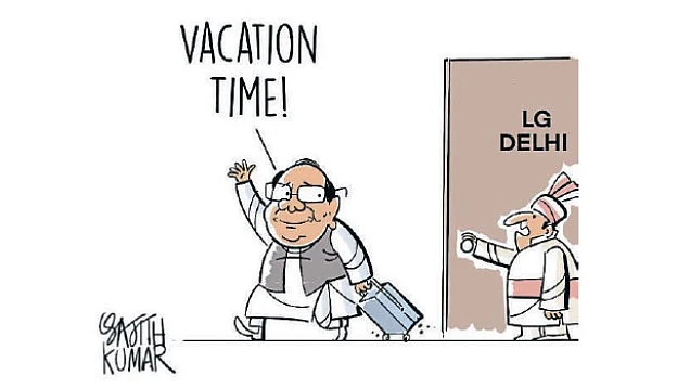 DH Toon | Vacation time...