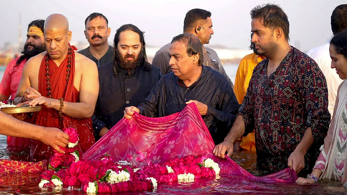 Adani, Ambani & more: Corporate leaders take holy dip at Maha Kumbh