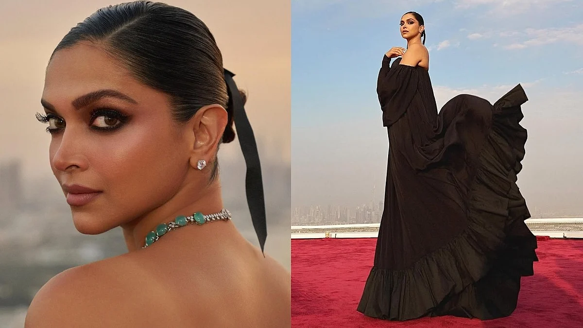 Deepika Padukone wows in black gown at Cartier Event