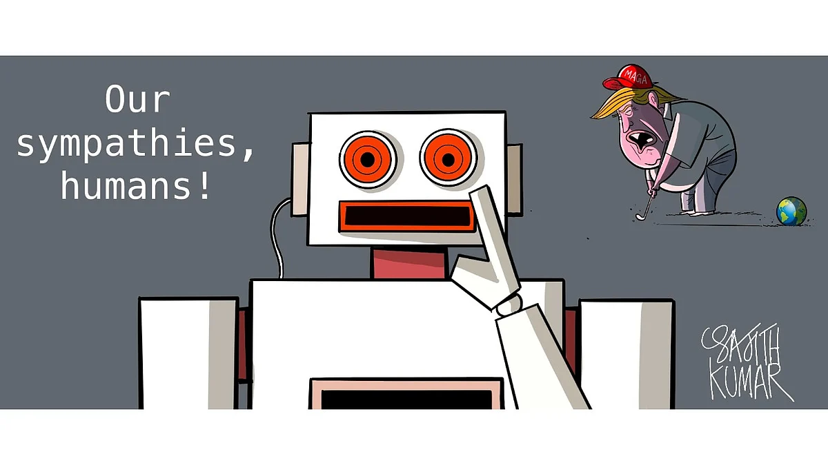 DH Toon | 'Our sympathies, humans!'