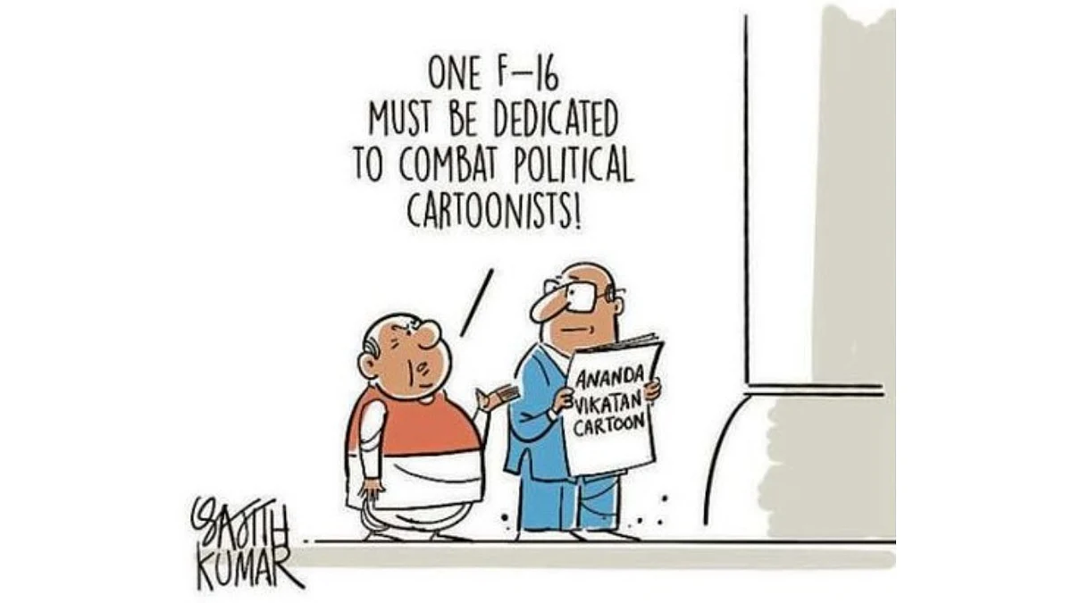 DH Toon | When Cartoonists are seen as a threat