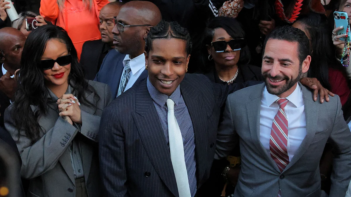 A$AP Rocky cleared of assault charges, shares emotional moment with Rihanna