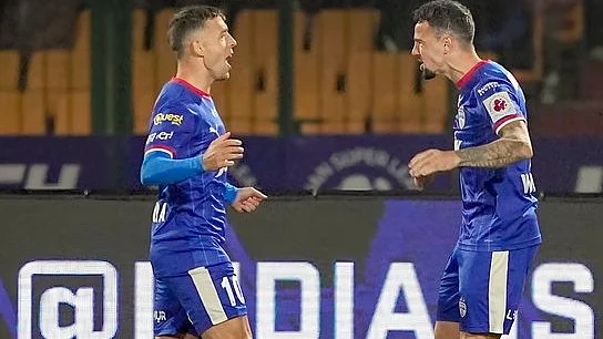Bengaluru FC back on track with 2-0 victory over NorthEast United, move up to 4th spot