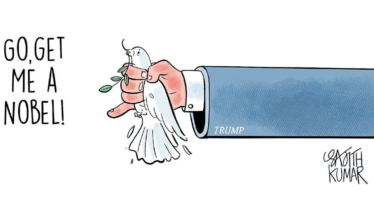 DH Toon | Grab peace, get Nobel