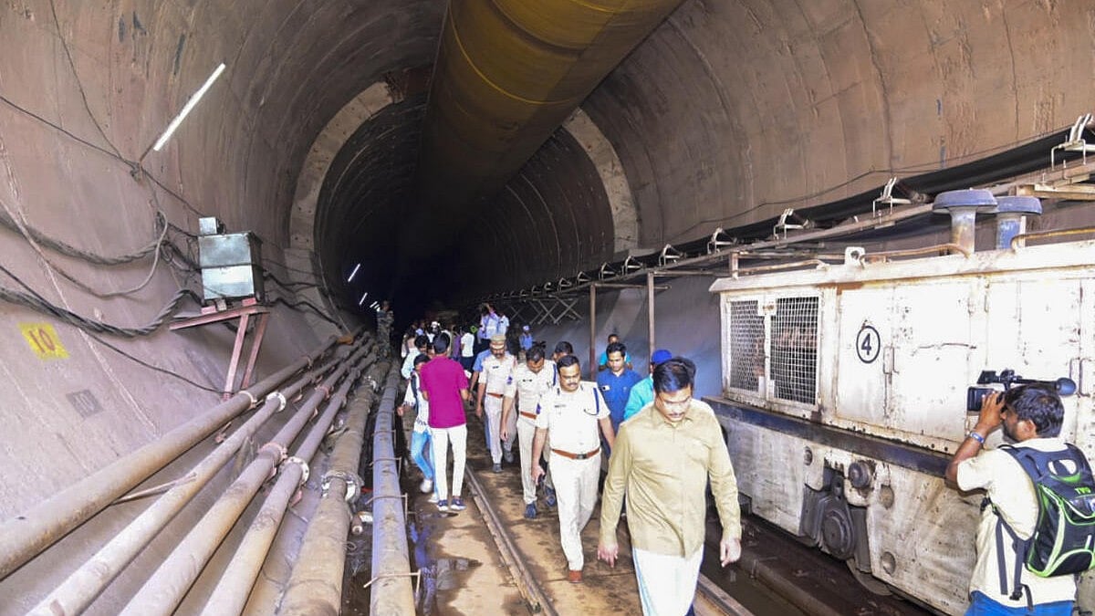 Telangana government coordinates rescue operation after tunnel collapse