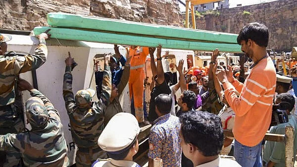 Telangana tunnel collapse: No communication with trapped workers; debris, water logging pose challenges for rescue teams