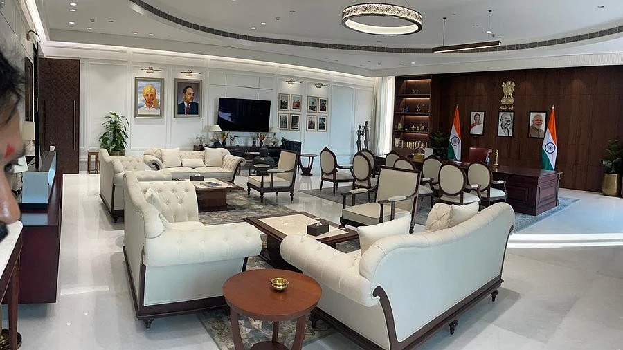 BJP, AAP engage in war of words over Ambedkar, Bhagat Singh portraits at Delhi CM office