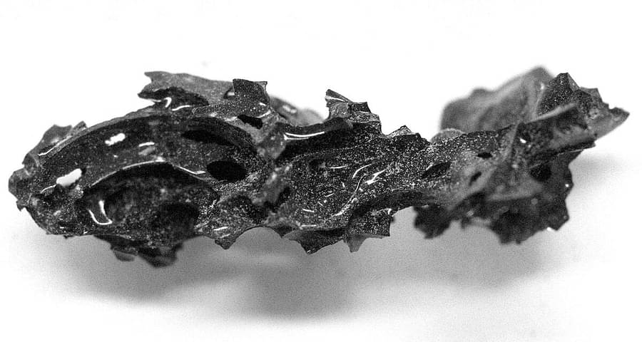 black glass