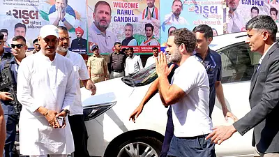 Rahul Gandhi begins two-day Gujarat visit, meets key Congress leaders