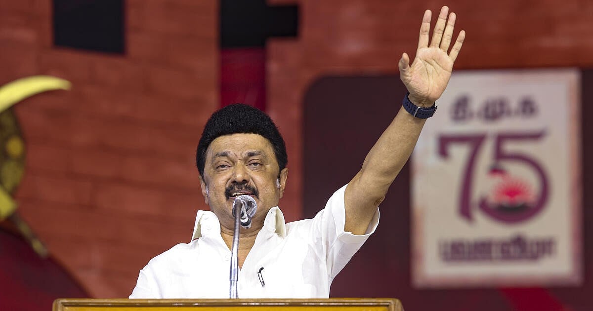 DMK Wants 1997 Population Data for Delimitation; Stalin Meeting