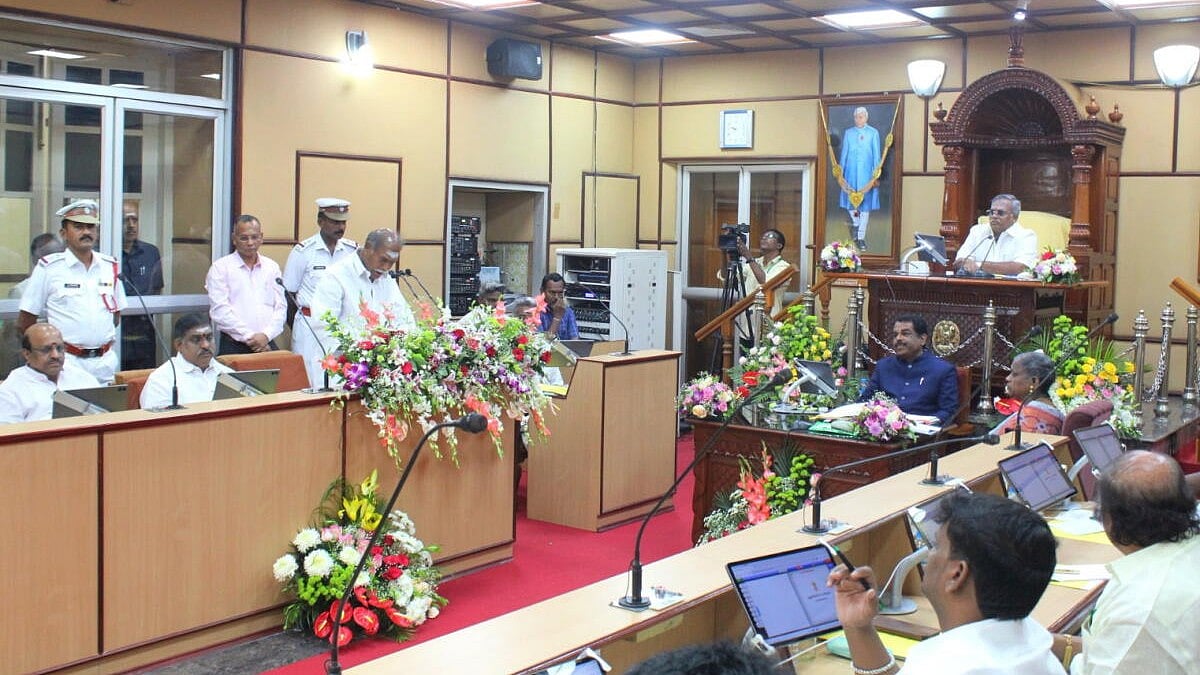 Puducherry CM N Rangasamy presents Rs 13,600 cr 