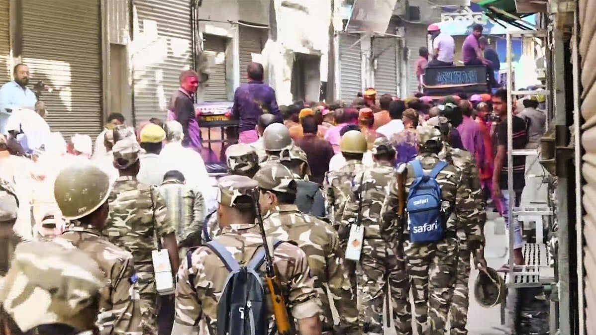 Sambhal Shahi Jama Masjid Friday prayers conclude amid tight security