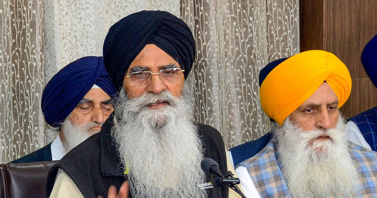 Harjinder Dhami agrees to resume his duties as SGPC chief