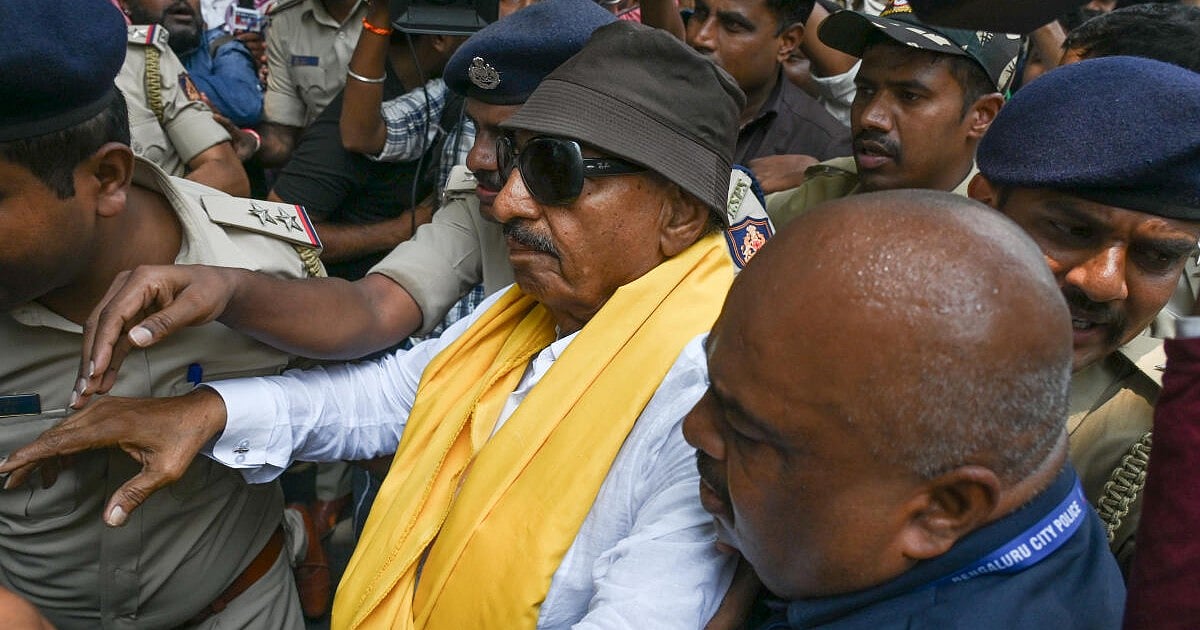 Karnataka Bandh: Veteran Kannada Activist Vatal Nagaraj Detained by Police