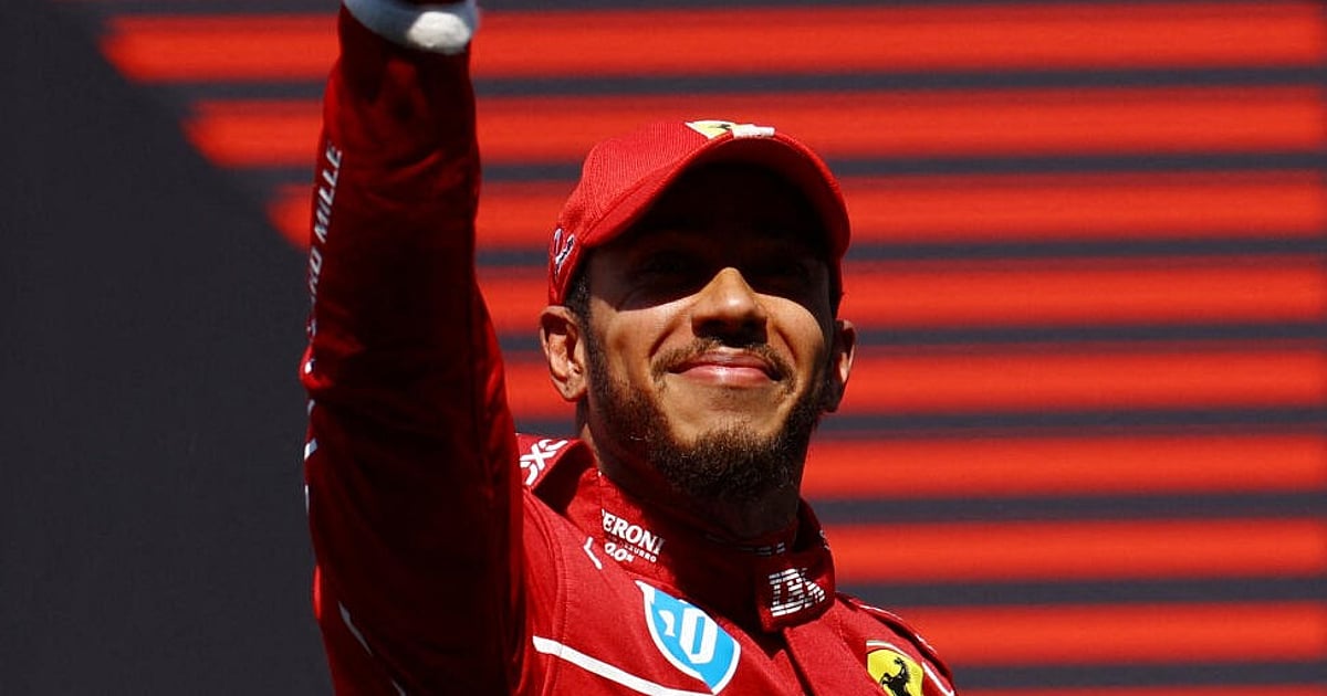 Hamilton: Ferrari win feels 'mega,' first since 2021 sprint