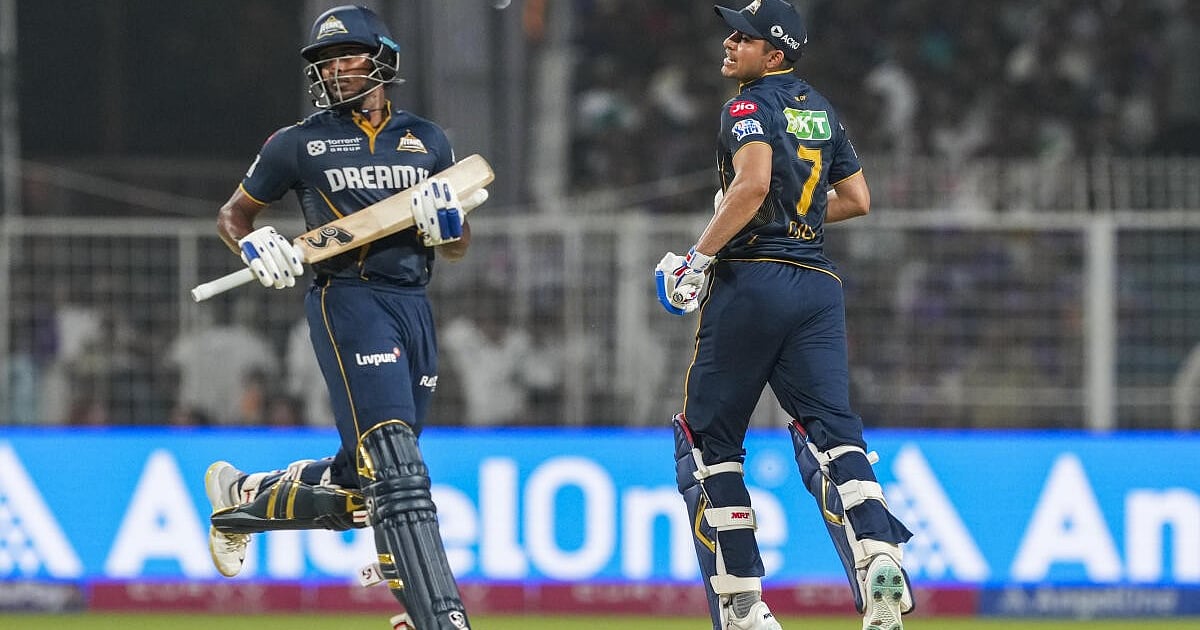 Gill and Sudarshan power Gujarat to competitive IPL total