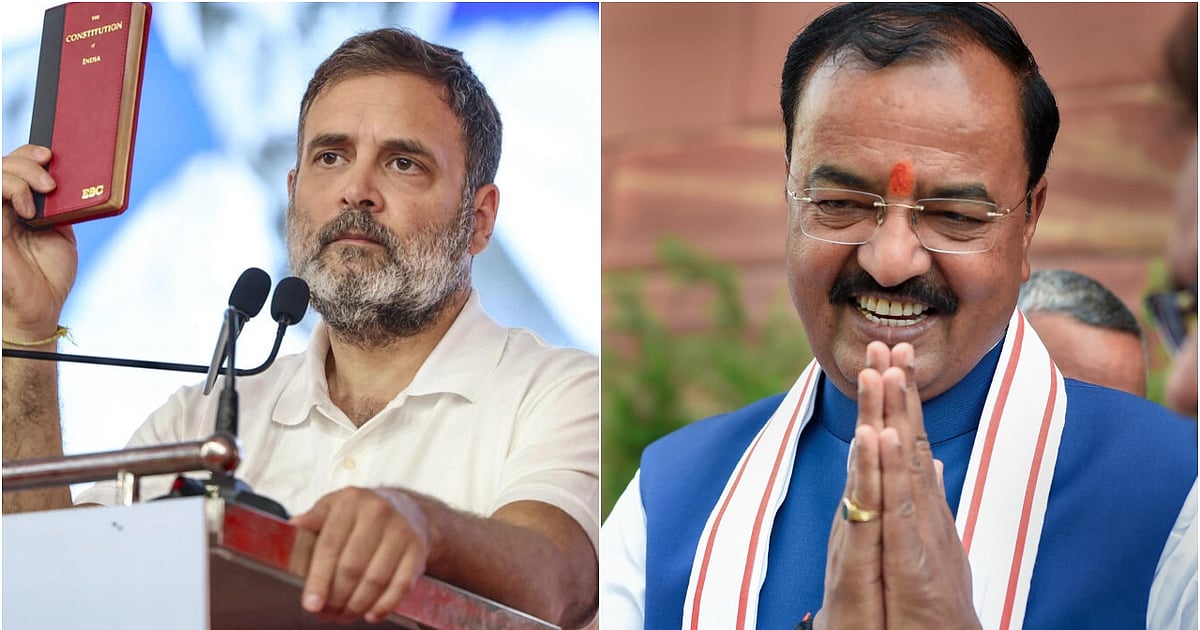 UP Deputy CM Maurya slams Rahul Gandhi's foreign bias.