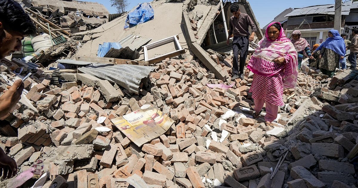 Kashmir: Terror Suspects' Houses Demolished Following Pahalgam Attack News