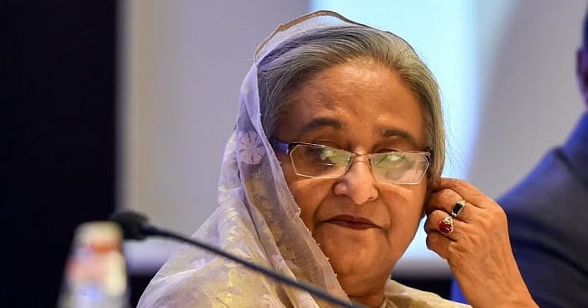 Bangladesh's interim govt mulling to ban ousted ex-PM Sheikh Hasina's ...