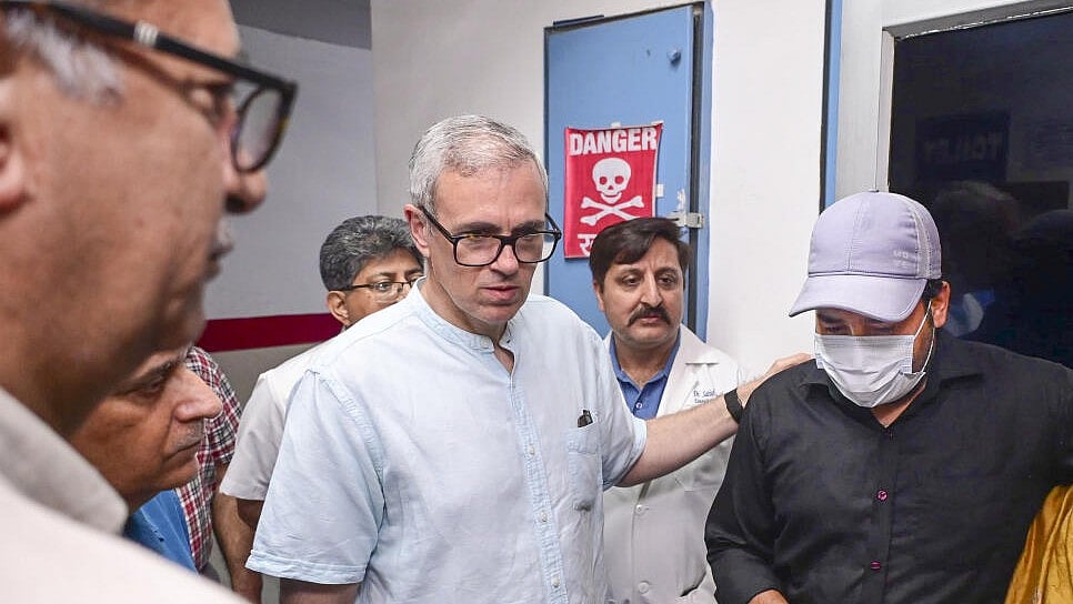 Omar Abdullah Visits Jammu After Explosions; Drone Attack Suspicions