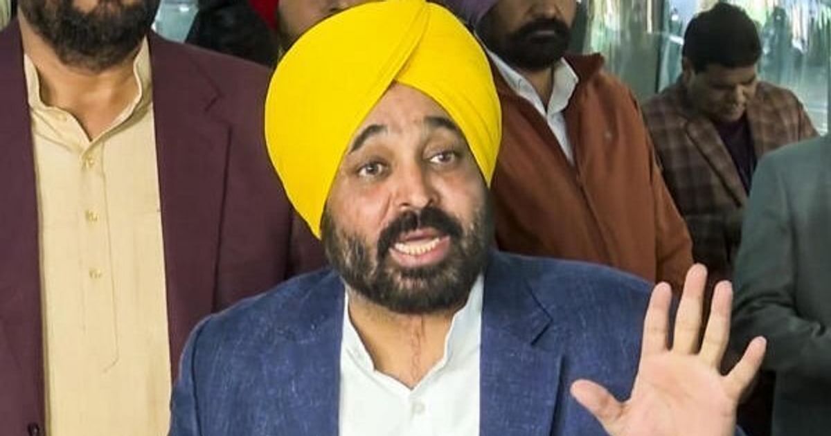 Punjab CM Mann Warns BJP, BBMB Over Water Row; Slams Farmers' Silence on Nangal Dam Protest