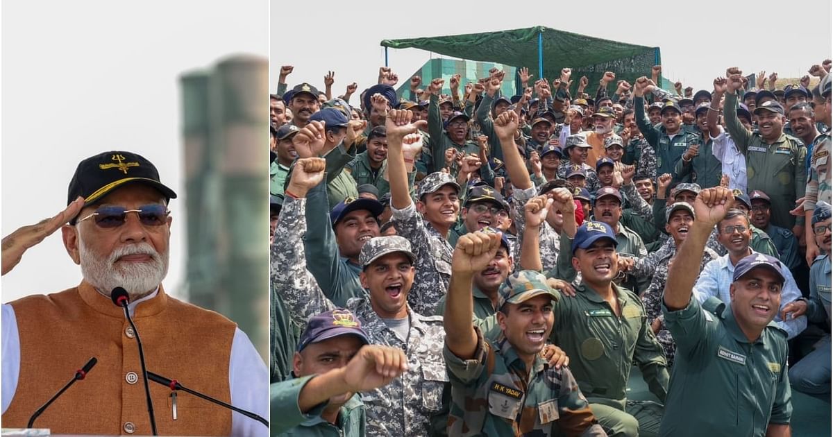 PM Modi Lauds Military for Valour, Sends Strong Message to Pakistan from Adampur Air Base