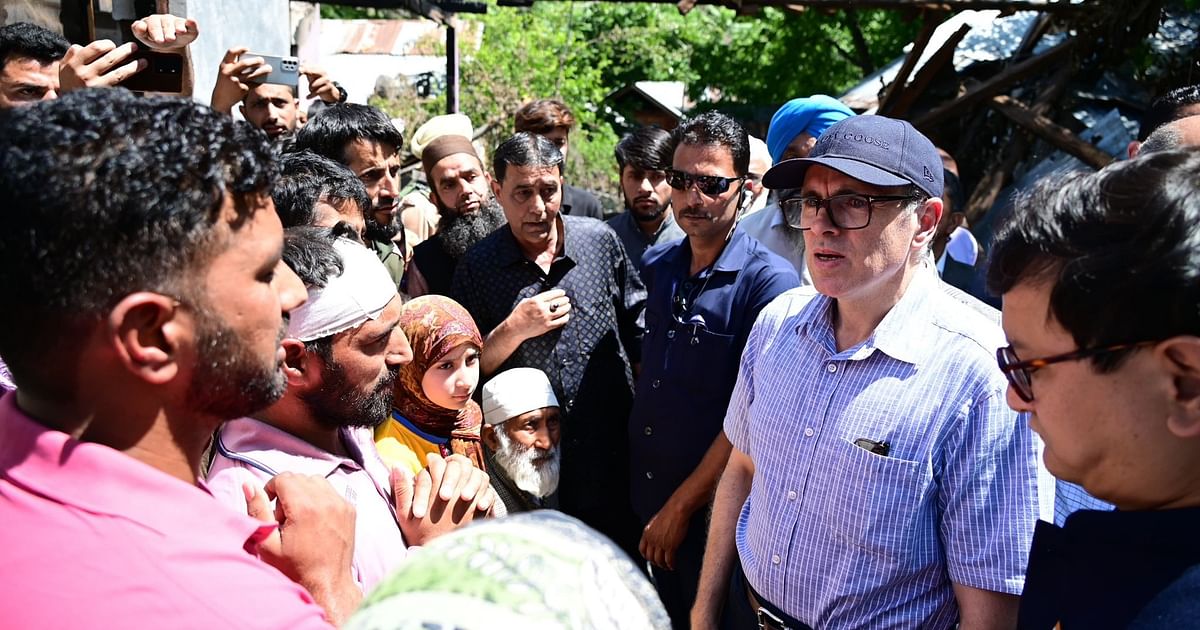 J&K Shelling Aftermath: Omar Abdullah Vows Help to Rebuild Homes