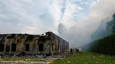 Russia launches war's largest drone attack after peace talks, Ukraine says