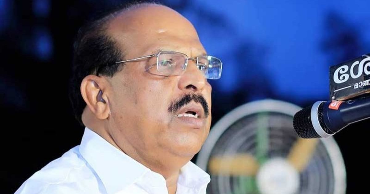FIR Against G Sudhakaran: Controversial Remarks on 1989 Election Sparks Legal Battle