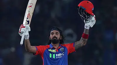IPL 2025: KL Rahul Hits Century as DC Set 200-Run Target for GT-VYGR