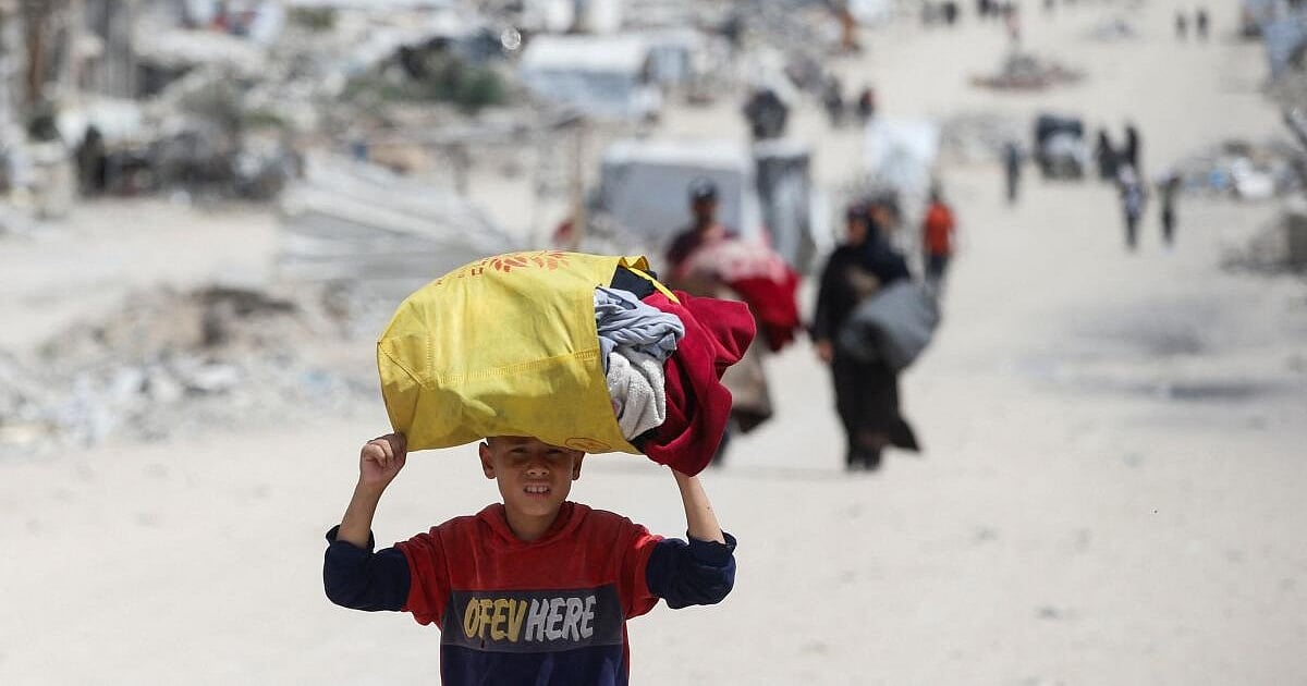 Israel hat laut UN-Chef nur einen „Teelöffel“ an Hilfsgütern für Gaza ...