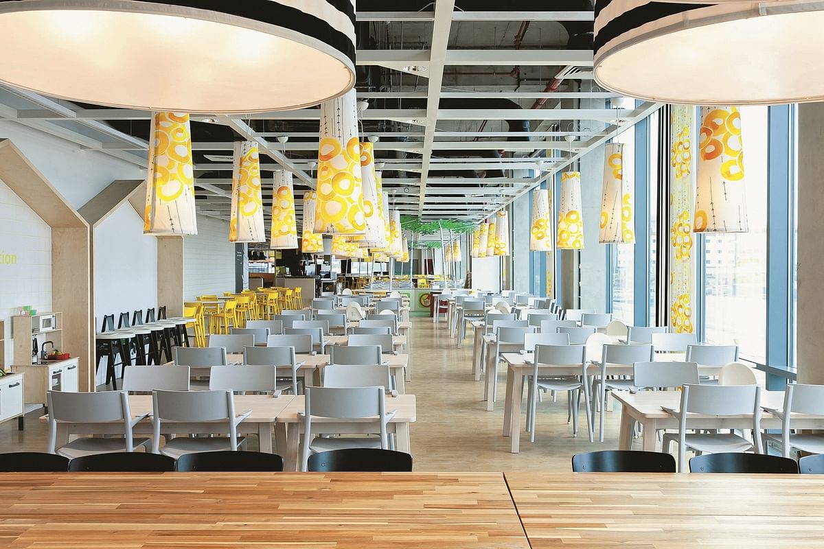 A view of IKEA Restaurant