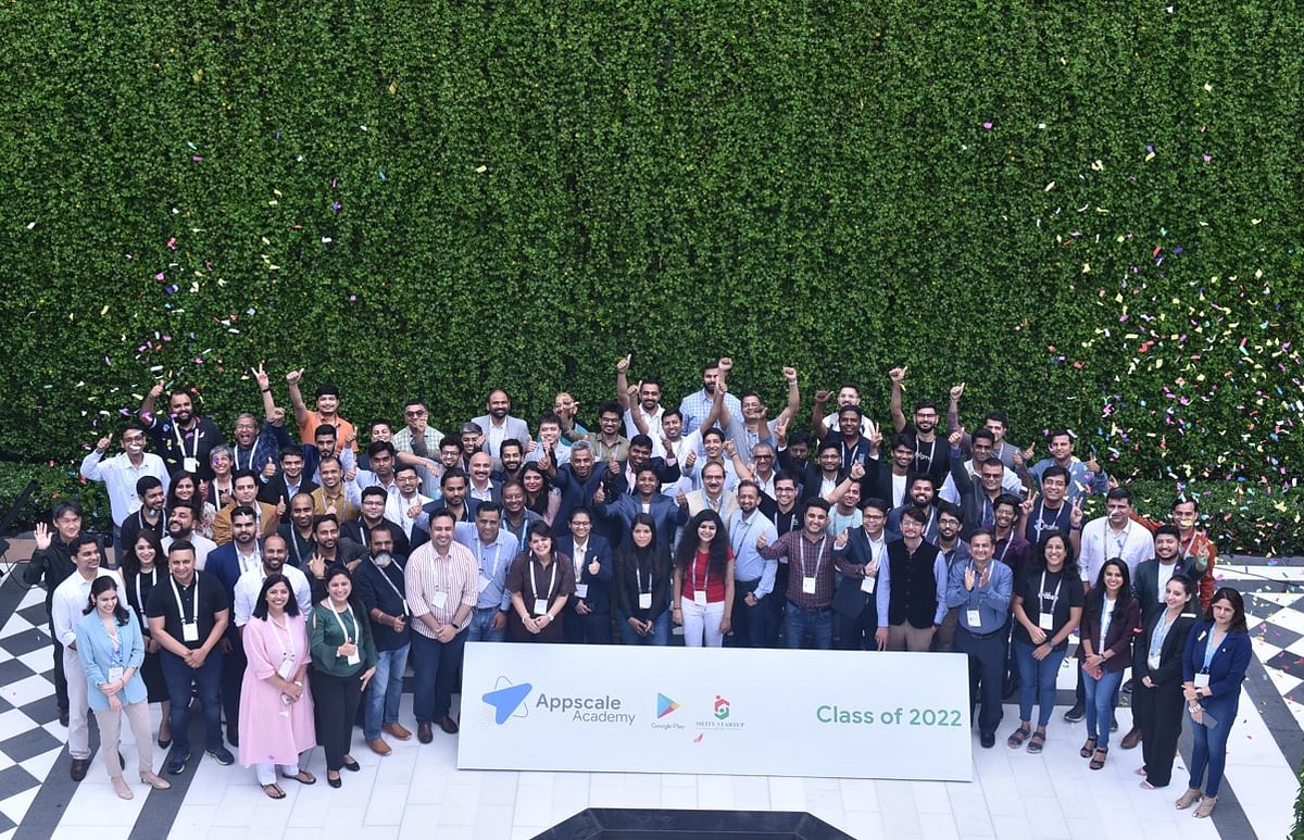 100 startups graduated from Appscale Academy, growth and development program by Google and MeitY Startup Hub. Credit: Google India