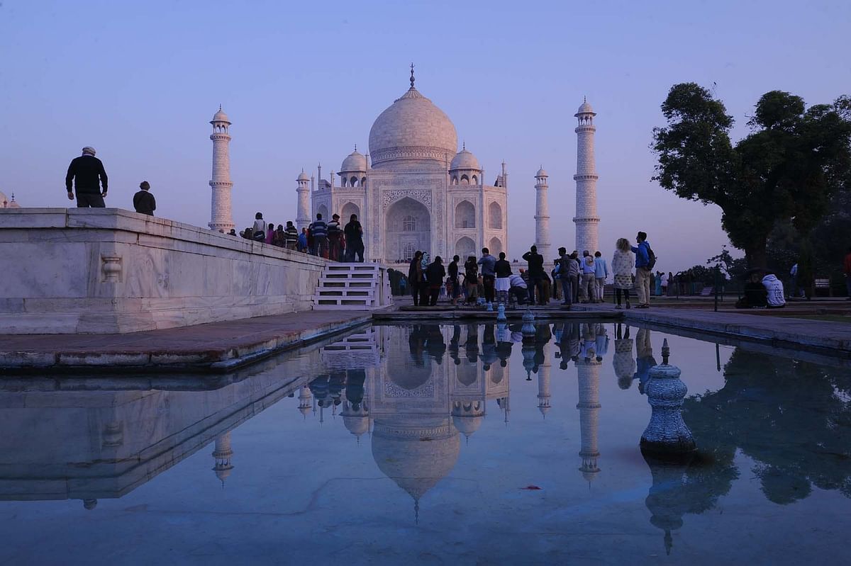 A view of the Taj Mahal. PHOTO by author