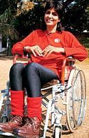 Paraplegic Himalayan rally participant out, not down