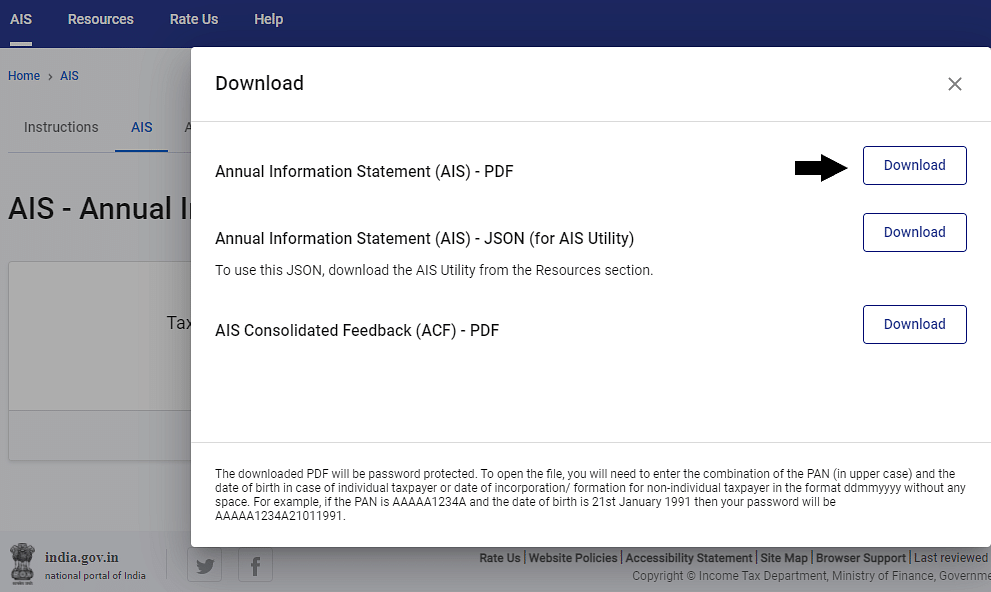 Step 4: Select your download format