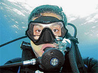 Scuba diving catches up  in City
