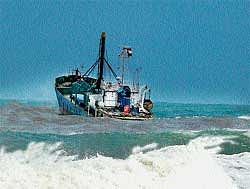 'Stranded Iranian vessel safe'