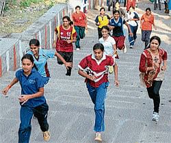 Krishna, Anjali 'superfast'  hill climbers