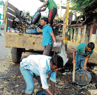 Pourakarmikas strive to clean city at risk of own lives