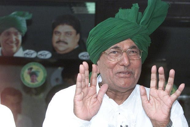 Former Haryana chief minister Om Prakash Chautala. 