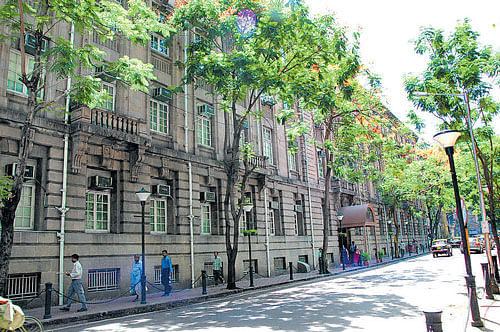 Bombay House, the Tata Group's headquarters in the Fort area of Mumbai. 