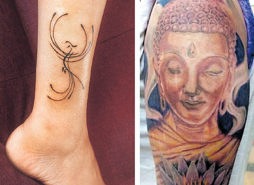 Buddha Tattoo On Wrist - Tattoos Designs