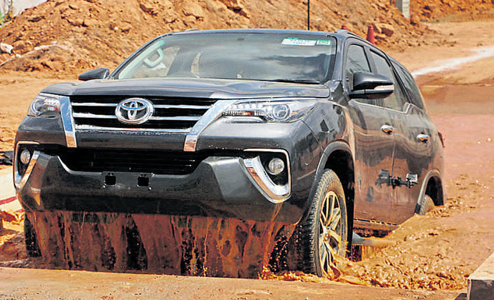 Heart-stopping moments at Toyota's Fortuner experiential drive camp