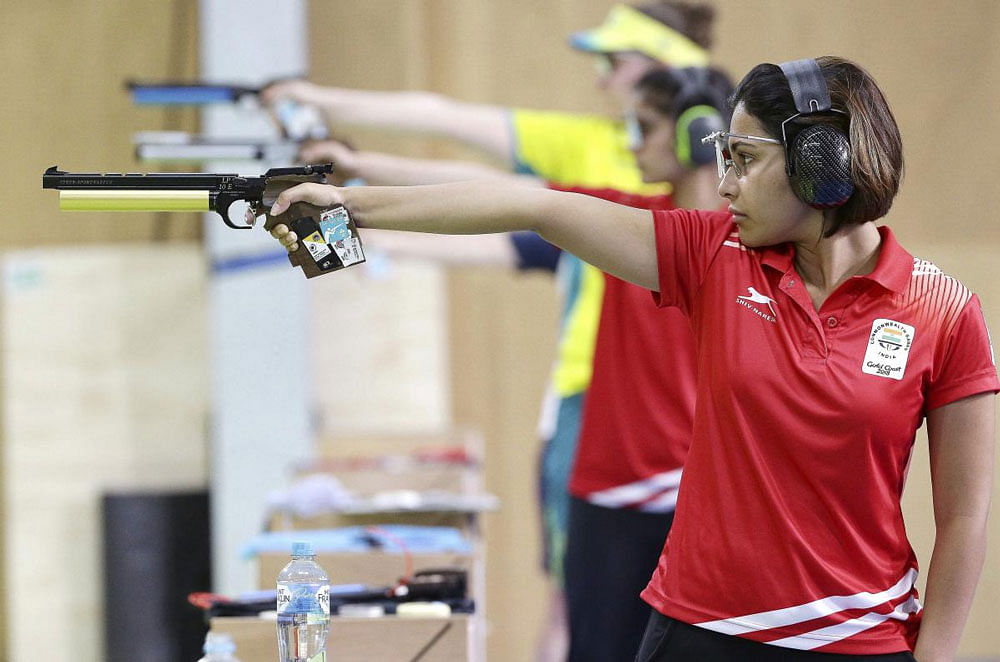 Heena Sidhu wins gold in 25m pistol, breaks record