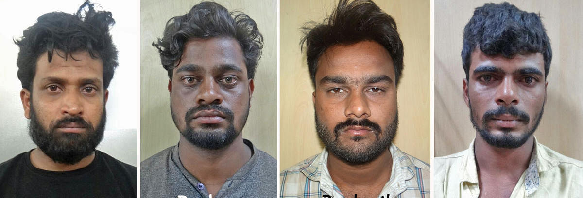 Four, including film director, held for blackmailing couple
